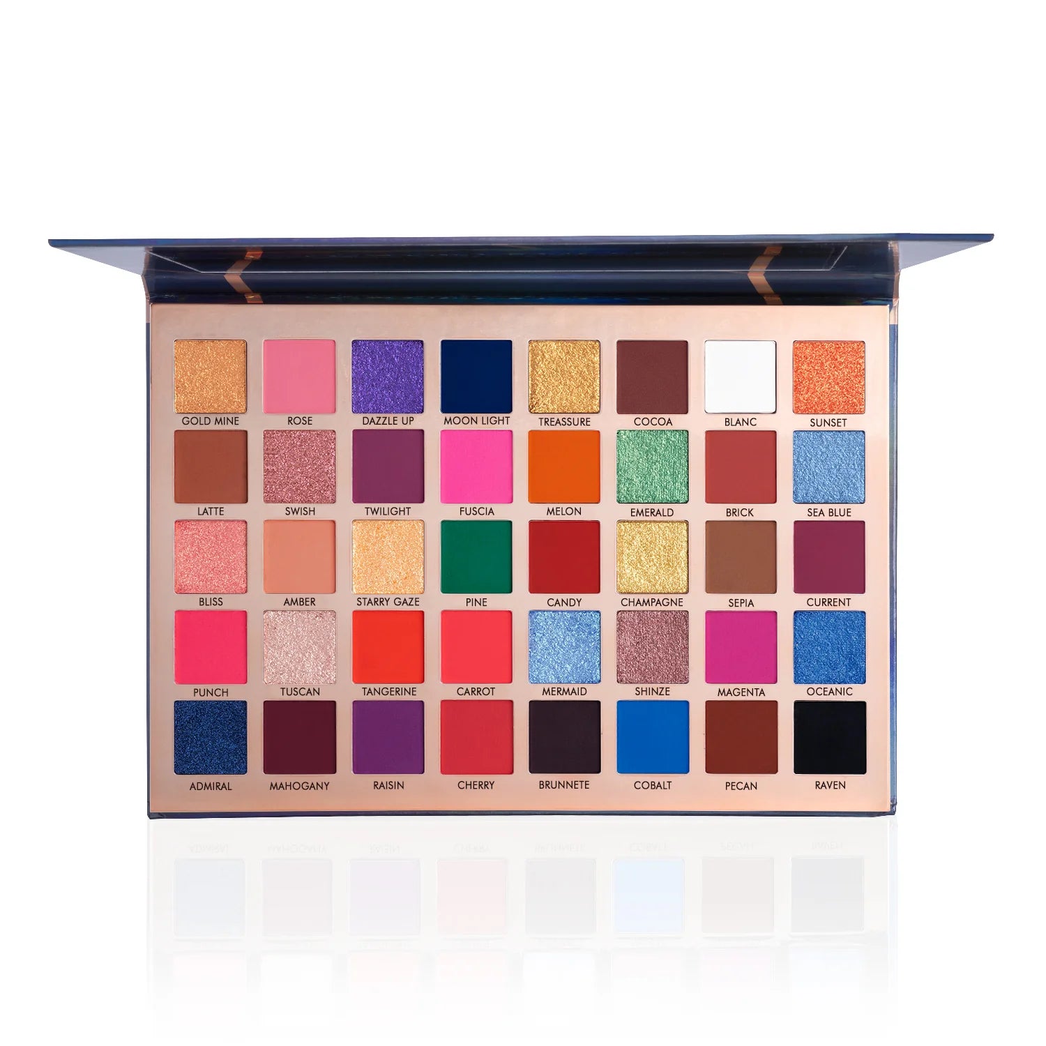 PAC VIBE Shadow X40 – Highly Pigmented, Blendable & Long-Lasting Eyeshadow Palette