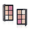PAC Duo Chrome Highlighter Palette – 6 Shades | Multi-Dimensional Glow & High Impact Shine