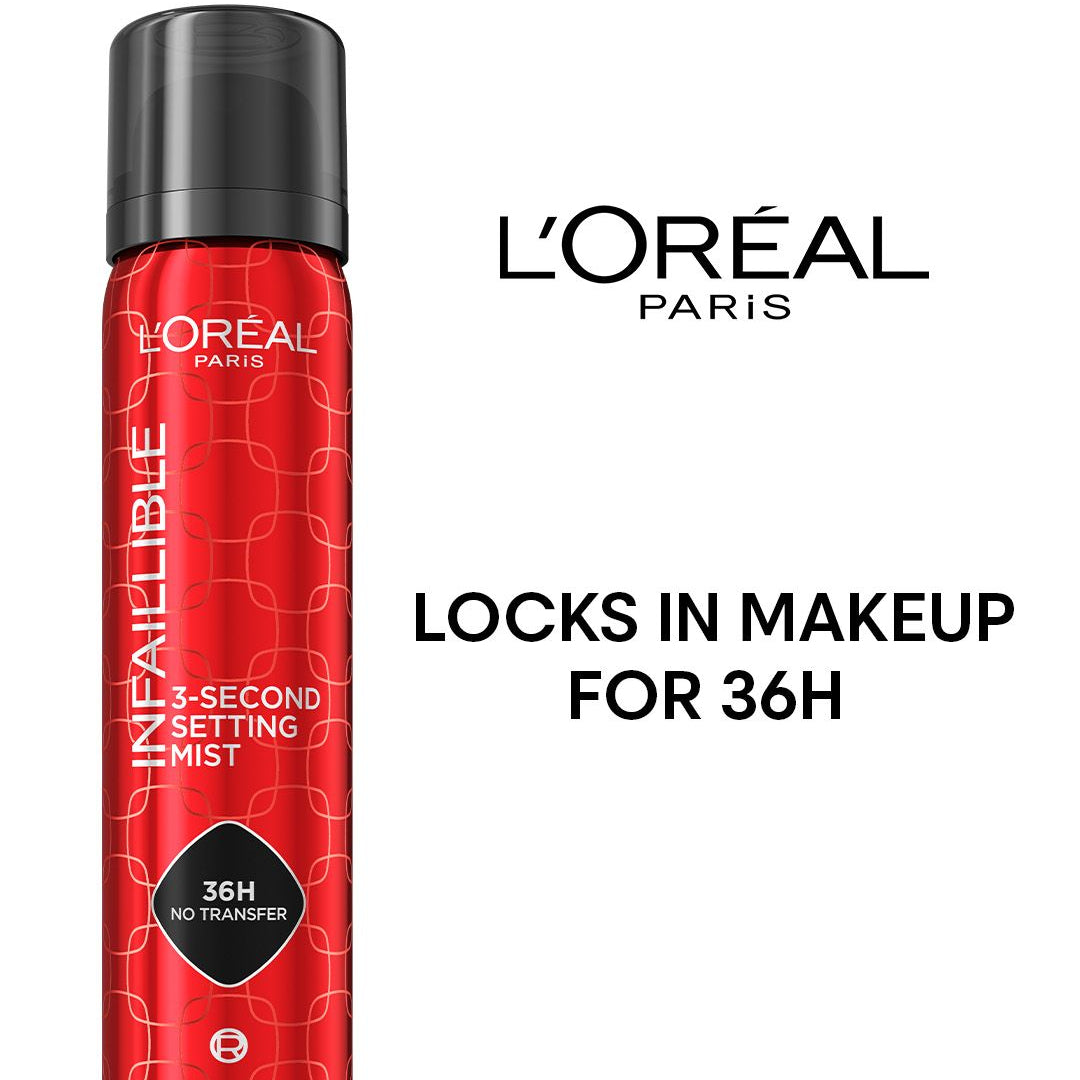 L’Oréal Paris Infaillible 3-Second Setting Mist