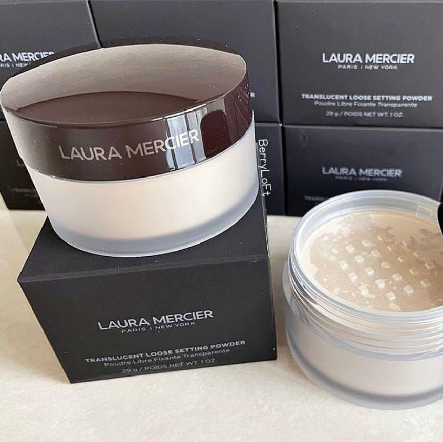 Laura Mercier Translucent Loose Setting Powder – Iconic, Lightweight & Flawless Finish
